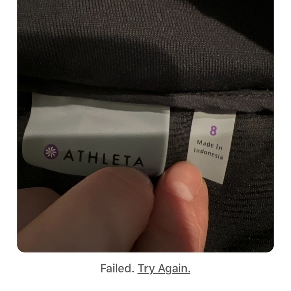 ATHLETA Black Skirt Size 8, Sustainable, Sporty, Casual Skirt With Stretch Waist - Picture 2 of 12